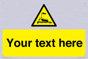 Custom Warning wind over tide conditions